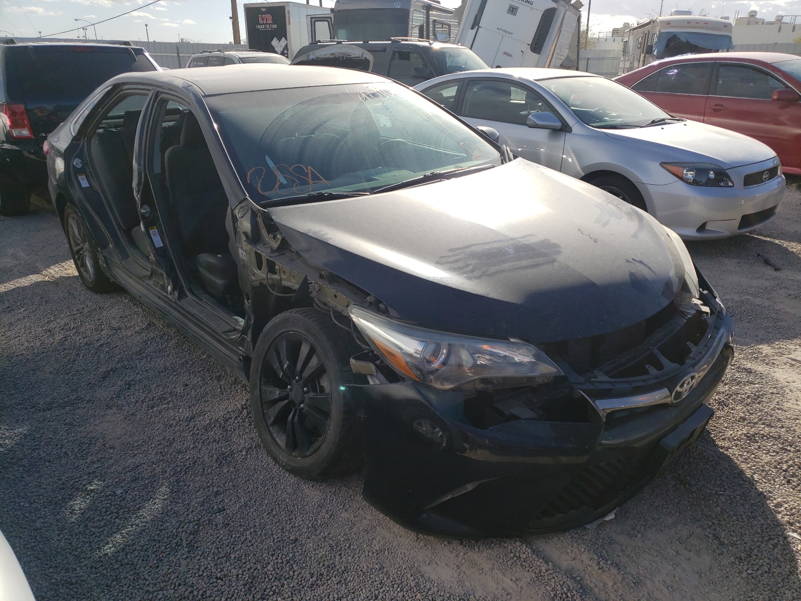 TOYOTA CAMRY LE 2017 with VIN 4T1BF1FK5HU293786 - Photo from auction