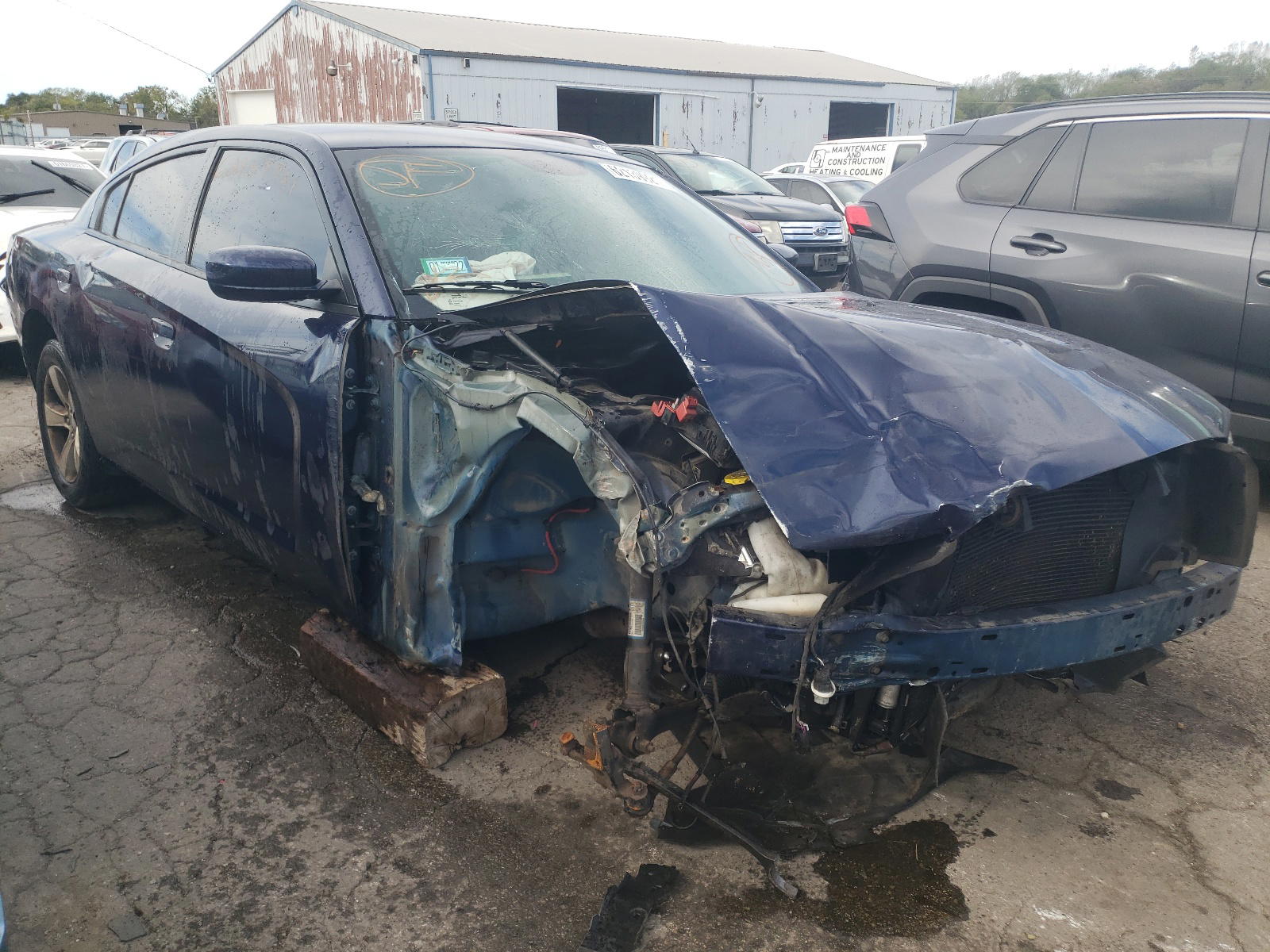 DODGE CHARGER SE 2014 with VIN 2C3CDXBG0EH128895 - Photo from auction