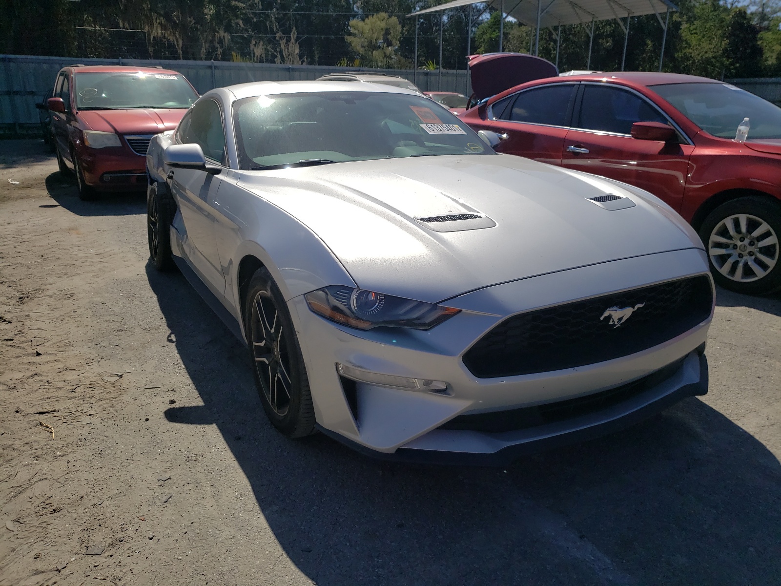 FORD MUSTANG 2019 with VIN 1FA6P8TH6K5150602 - Photo from auction