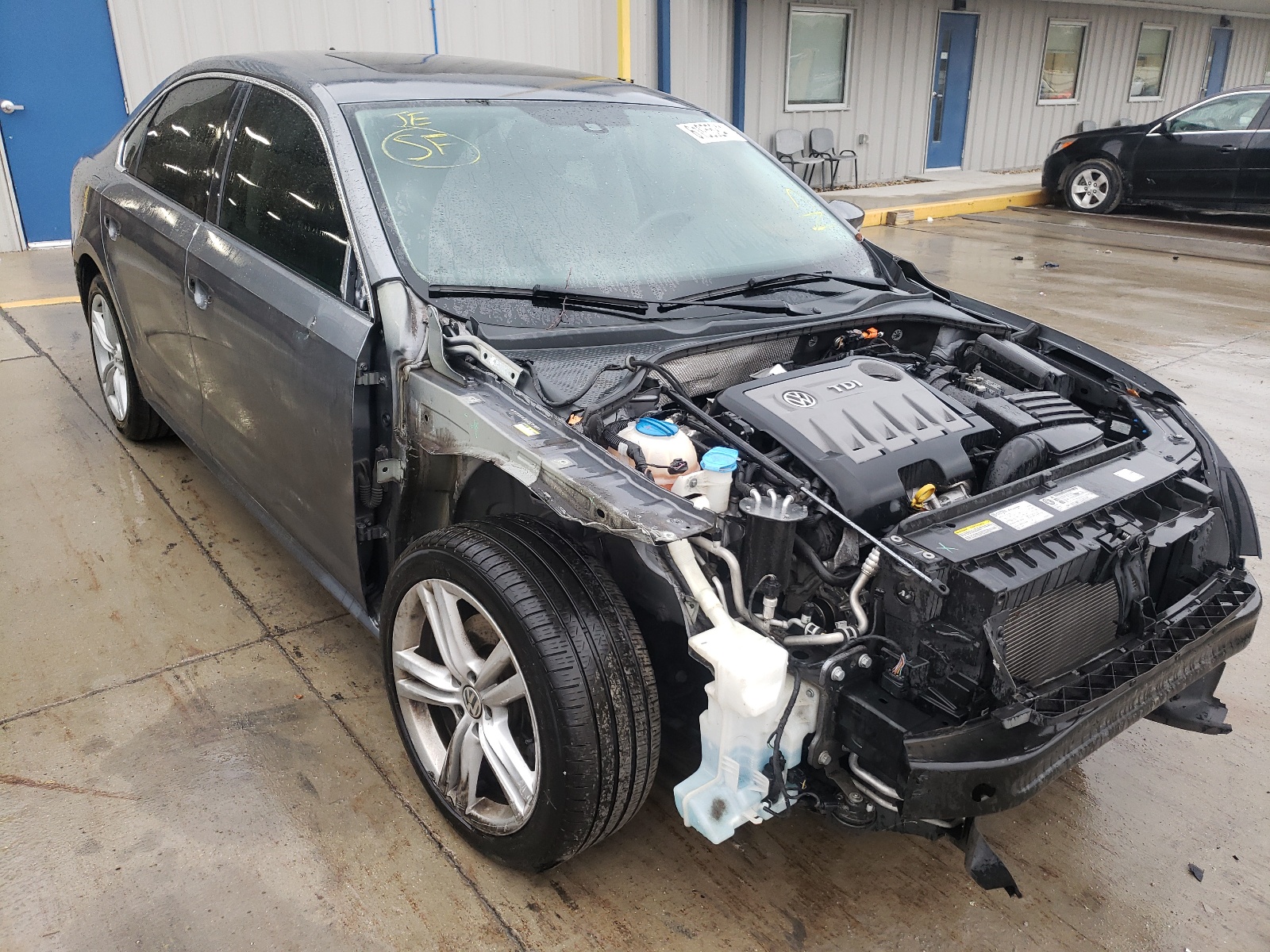 VOLKSWAGEN PASSAT SE 2014 with VIN 1VWBN7A36EC078149 - Photo from auction