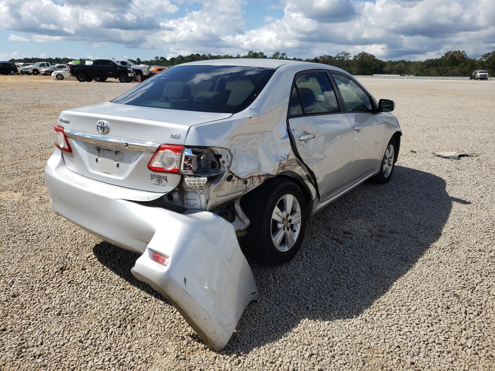 Photo 9 from auction – 2011 TOYOTA COROLLA BA with VIN JTDBU4EE8B9158920