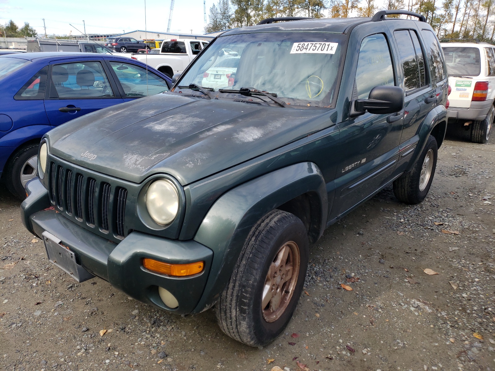 Photo 2 from auction – 2002 JEEP LIBERTY LI with VIN 1J8GL58KX2W251769