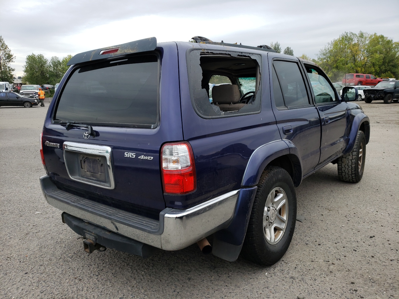 Photo 4 from auction – 2002 TOYOTA 4RUNNER SR with VIN JT3HN86RX20383106