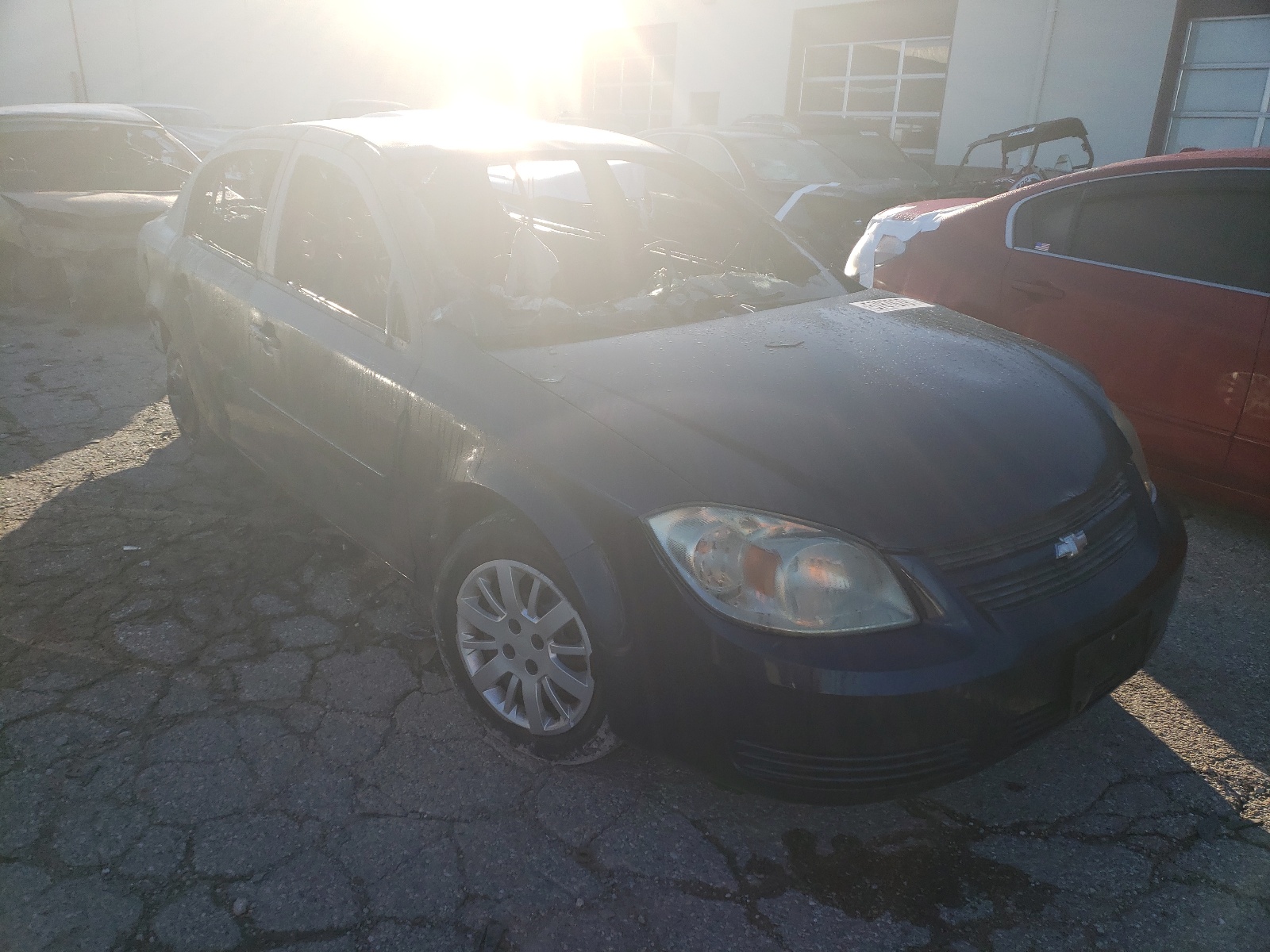 CHEVROLET COBALT 1LT 2010 with VIN 1G1AD5F55A7116496 - Photo from auction