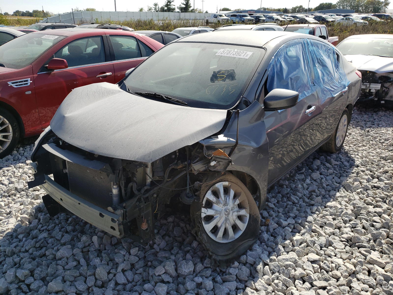 Photo 2 from auction – 2016 NISSAN VERSA S with VIN 3N1CN7AP2GL906735