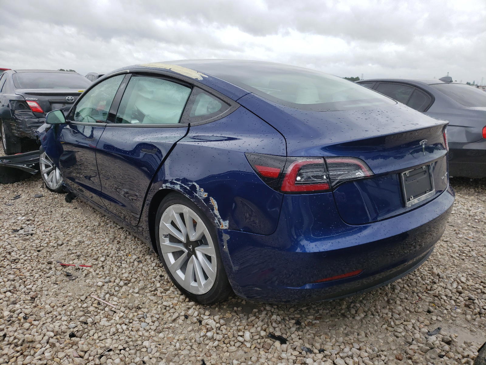 Photo 3 from auction – 2021 TESLA MODEL 3 with VIN 5YJ3E1EB5MF990259