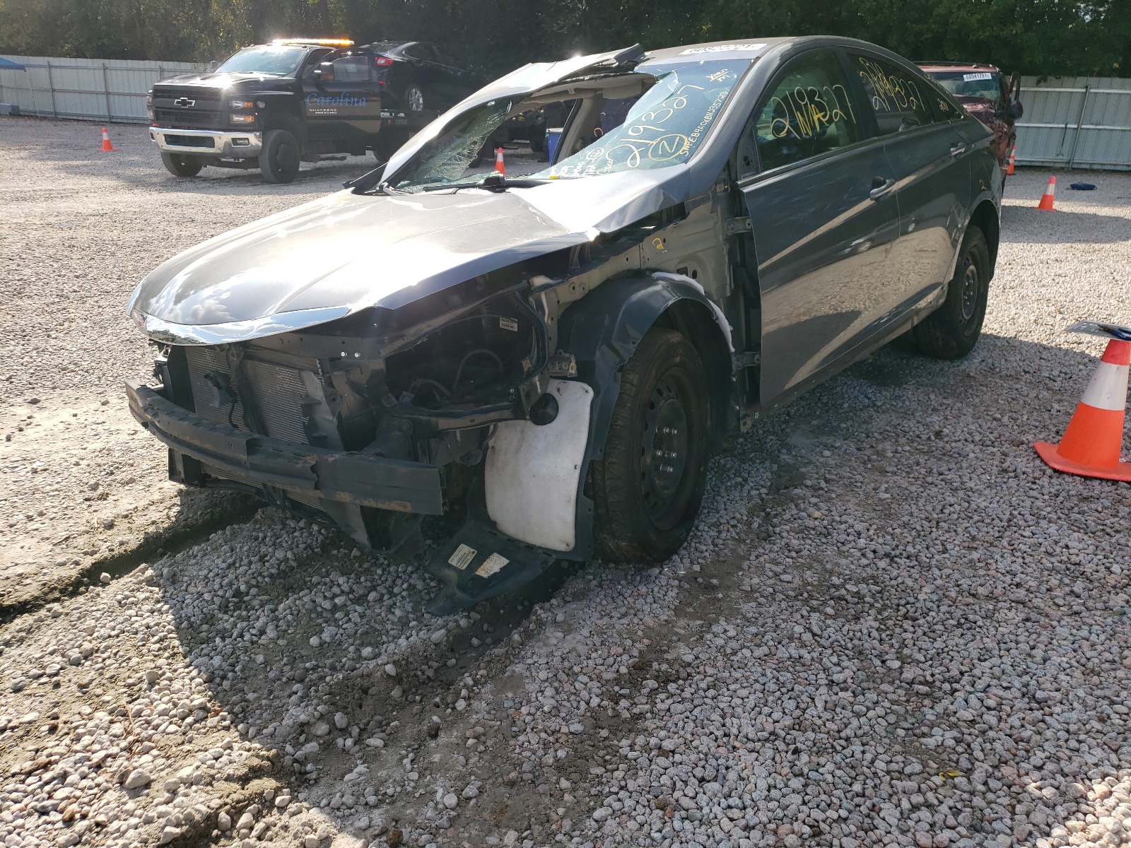 Photo 2 from auction – 2011 HYUNDAI SONATA GLS with VIN 5NPEB4ACXBH235723