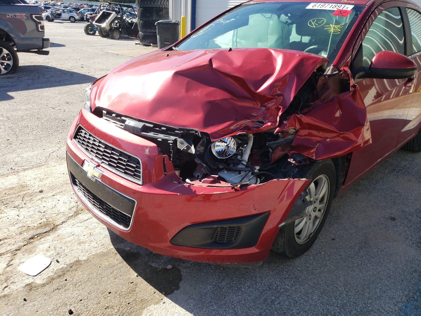 Photo 9 from auction – 2014 CHEVROLET SONIC LT with VIN 1G1JC5SH9E4240328