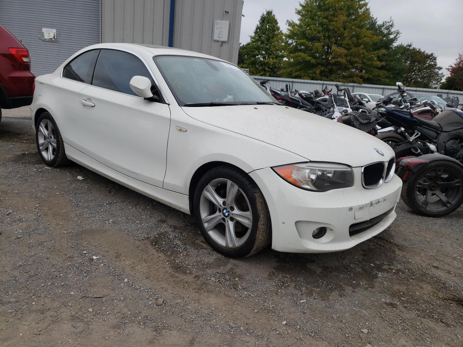 BMW 128 I 2013 with VIN WBAUP9C53DVS95111 - Photo from auction