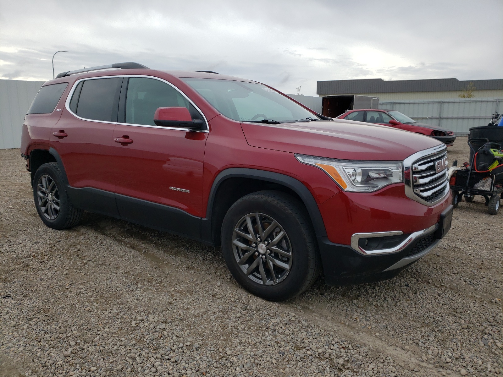 GMC ACADIA SLT 2019 with VIN 1GKKNULS3KZ269580 - Photo from auction