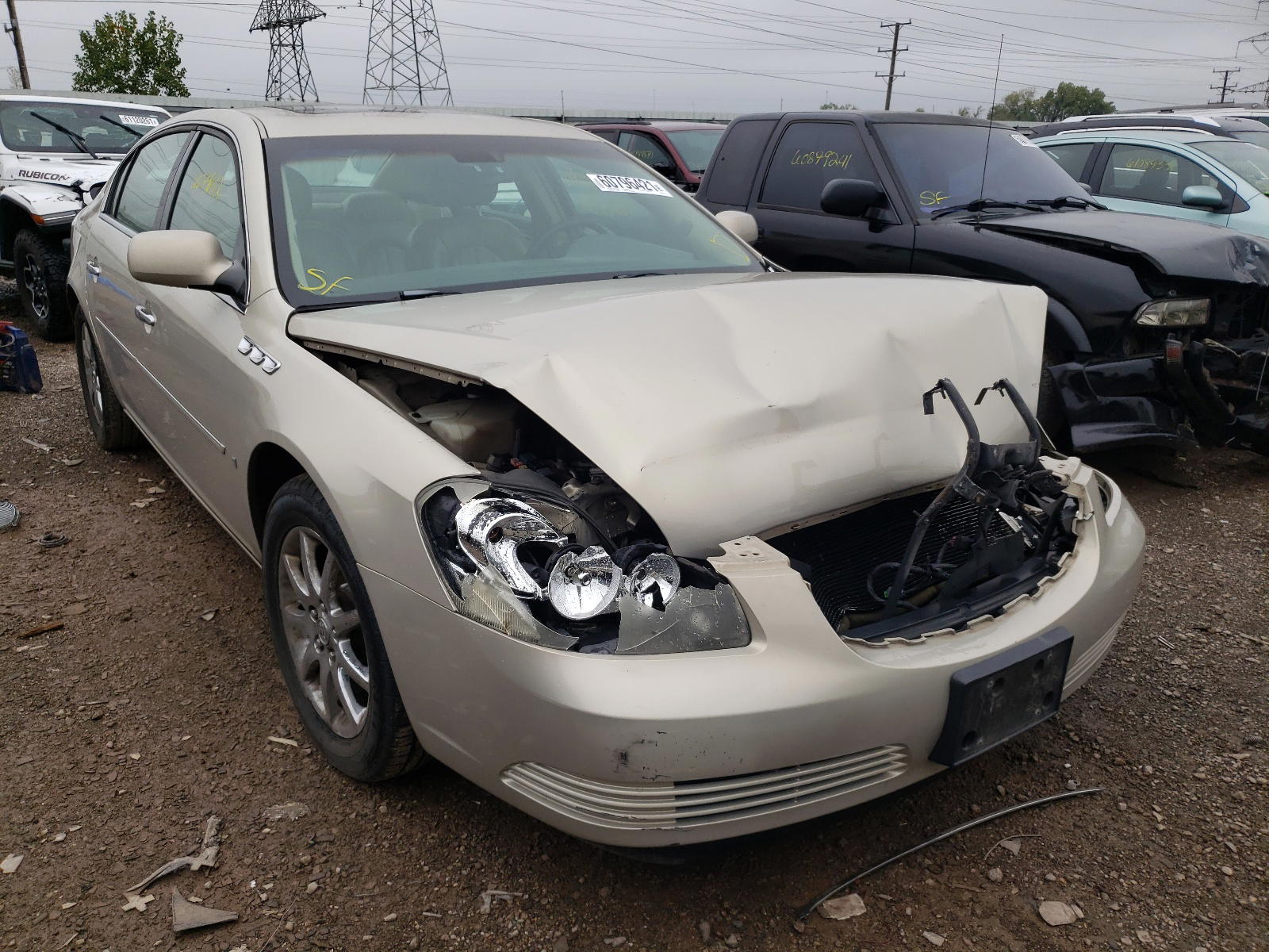 BUICK LUCERNE CX 2007 with VIN 1G4HD57297U141241 - Photo from auction
