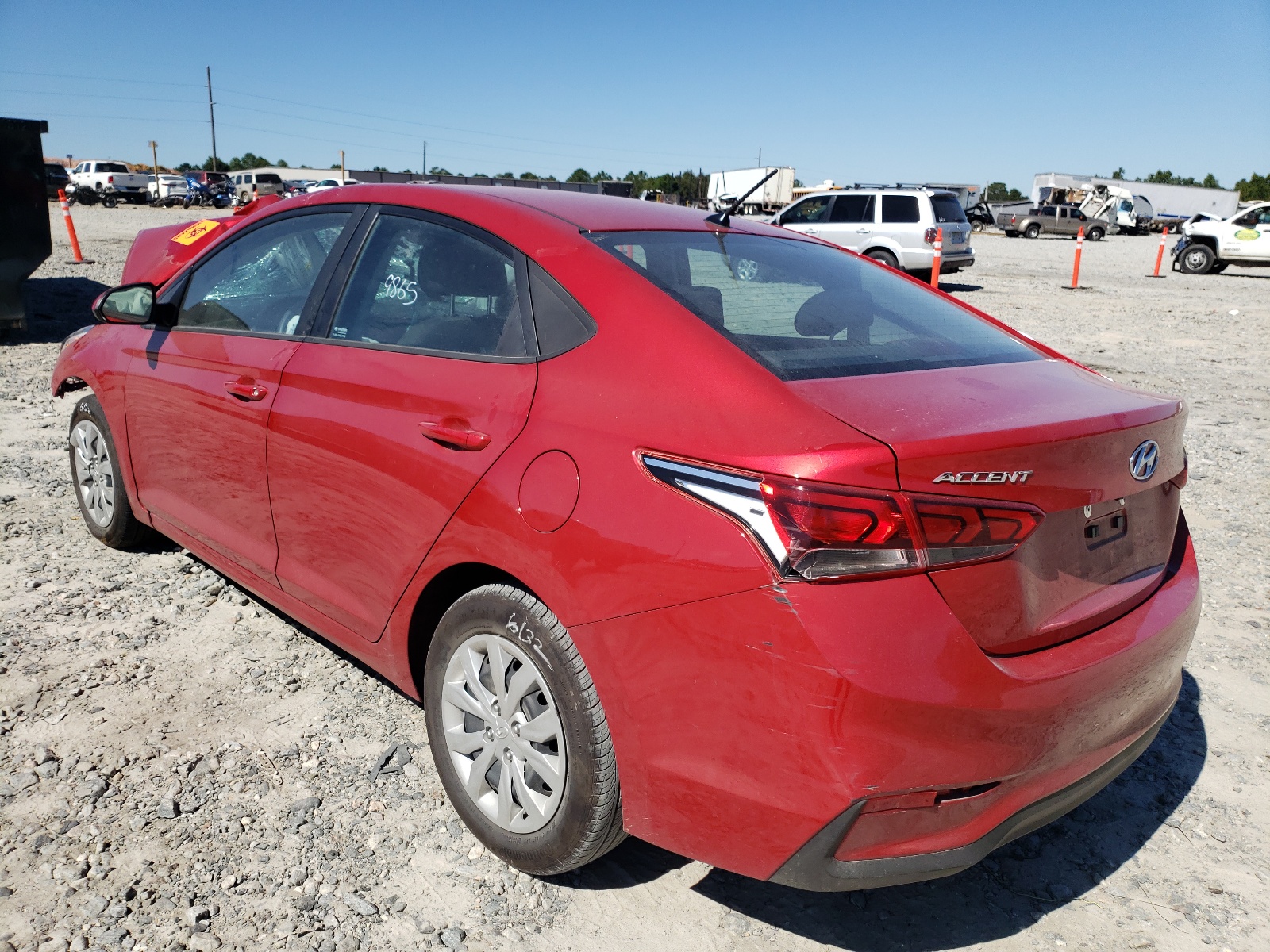 Photo 3 from auction – 2021 HYUNDAI ACCENT SE with VIN 3KPC24A63ME136623
