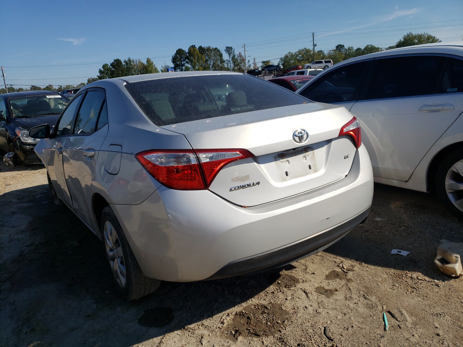 Photo 3 from auction – 2014 TOYOTA COROLLA L with VIN 2T1BURHE1EC107637