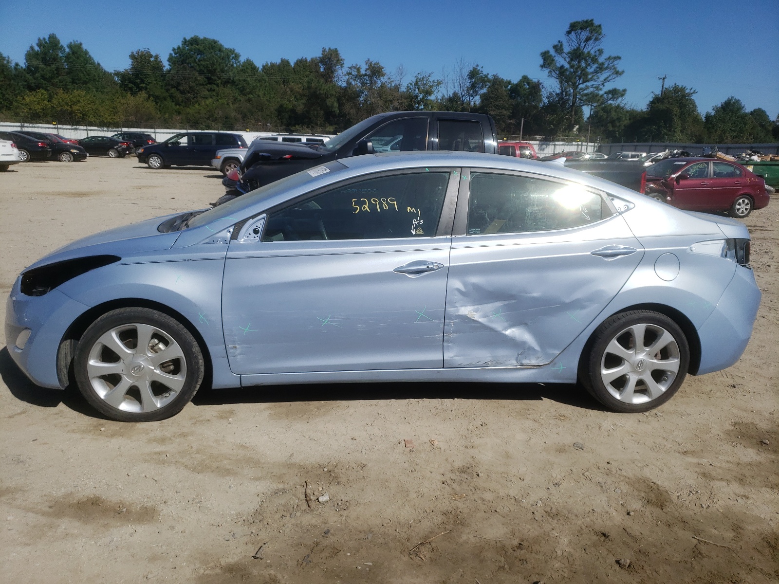 Photo 9 from auction – 2011 HYUNDAI ELANTRA GL with VIN KMHDH4AE0BU125664