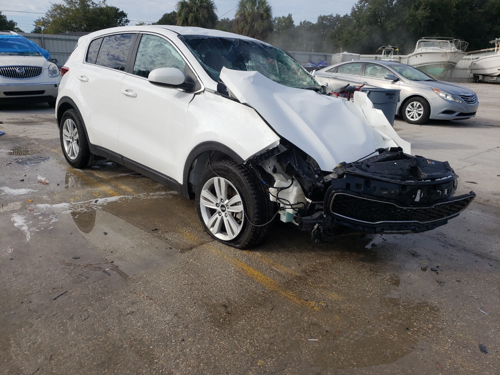 KIA SPORTAGE L 2017 with VIN KNDPM3AC2H7192344 - Photo from auction