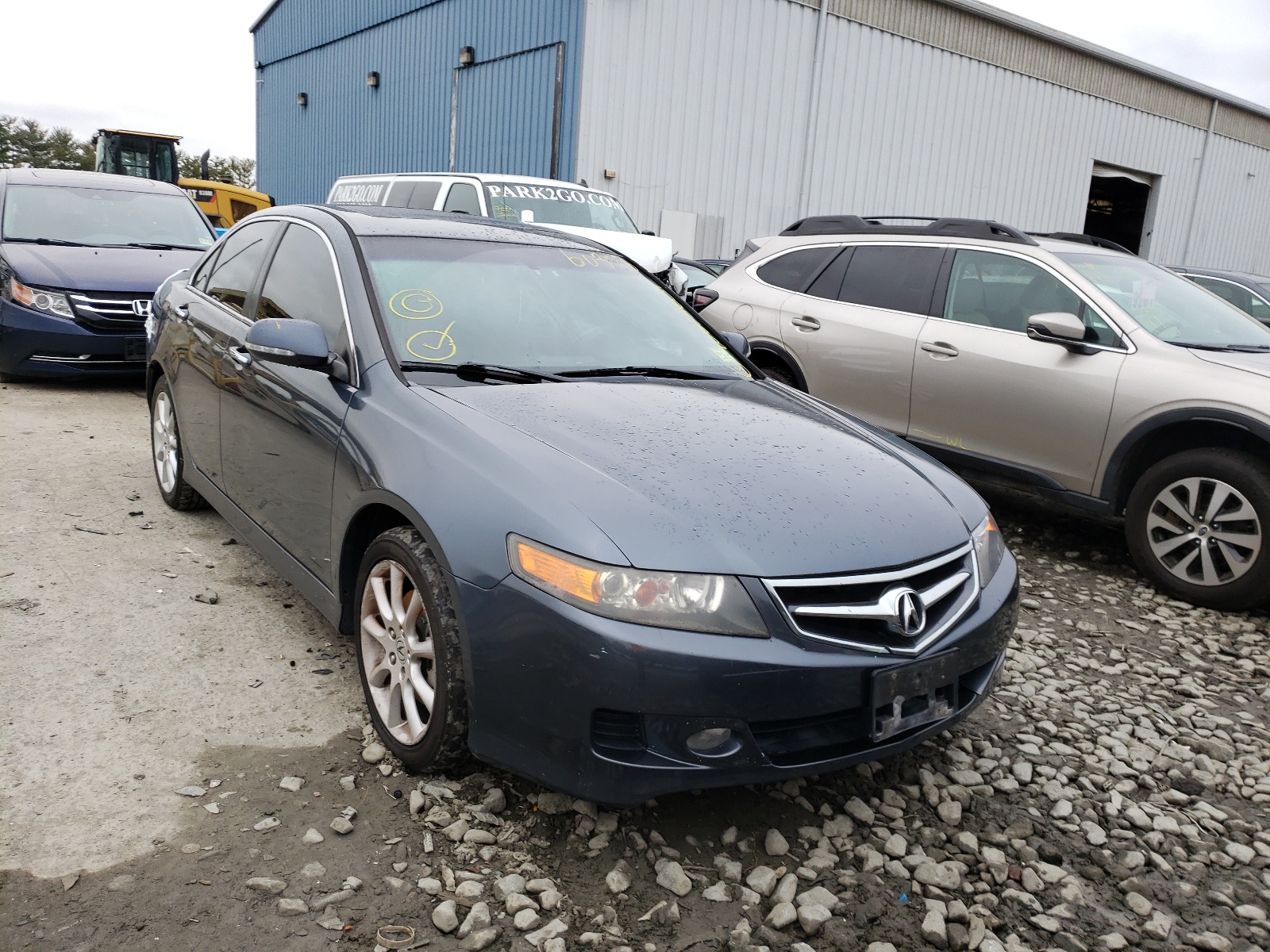 ACURA TSX 2007 with VIN JH4CL96867C000016 - Photo from auction