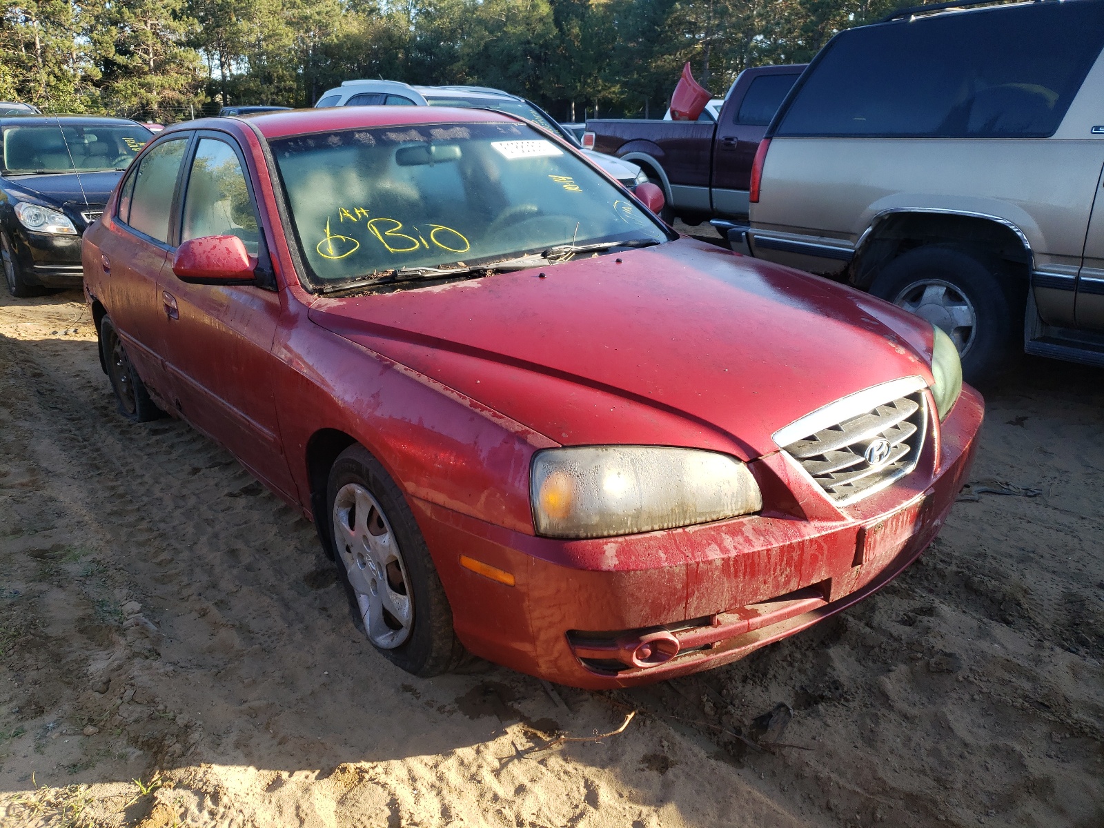 Photo 1 from auction – 2007 HYUNDAI ELANTRA with VIN KMHDN46D74U735654