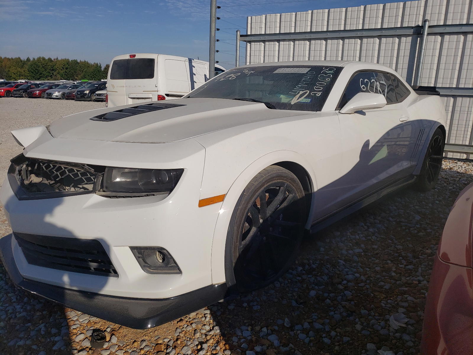 Photo 2 from auction – 2014 CHEVROLET CAMARO 2SS with VIN 2G1FK1EJ4E9289448