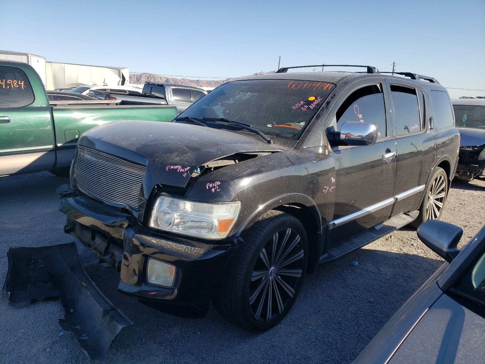 Photo 2 from auction – 2006 INFINITI QX56 with VIN 5N3AA08A26N803972