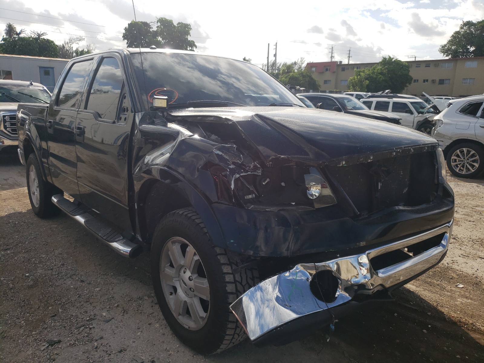 FORD F150 SUPER 2007 with VIN 1FTPW12VX7FB61426 - Photo from auction