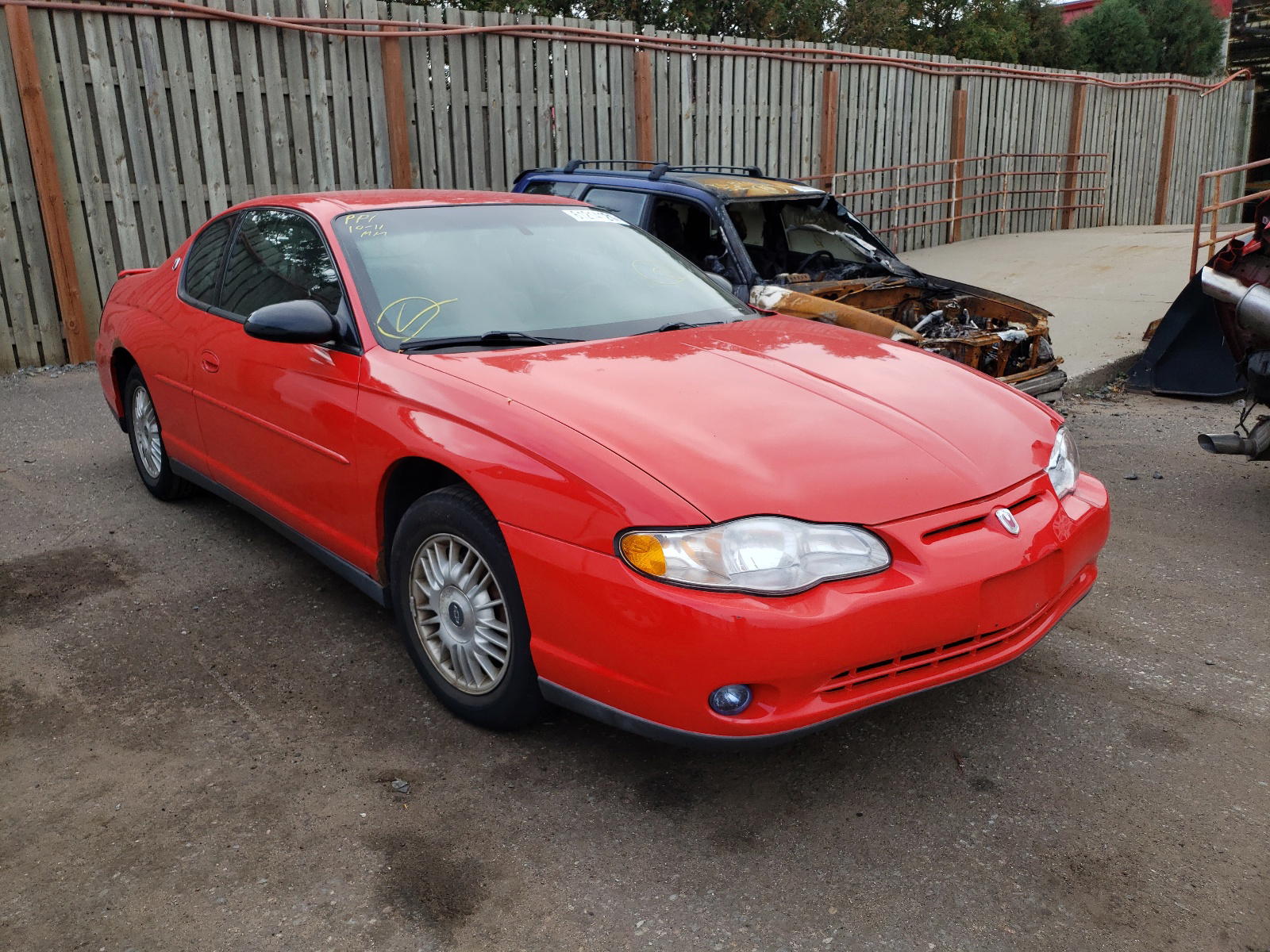 CHEVROLET MONTE CARL 2001 with VIN 2G1WW12E419279024 - Photo from auction