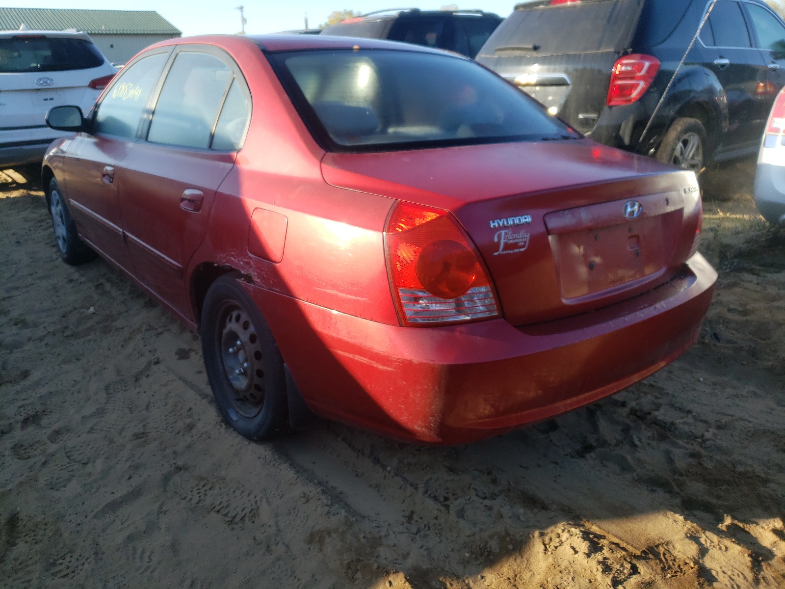 Photo 3 from auction – 2007 HYUNDAI ELANTRA with VIN KMHDN46D74U735654