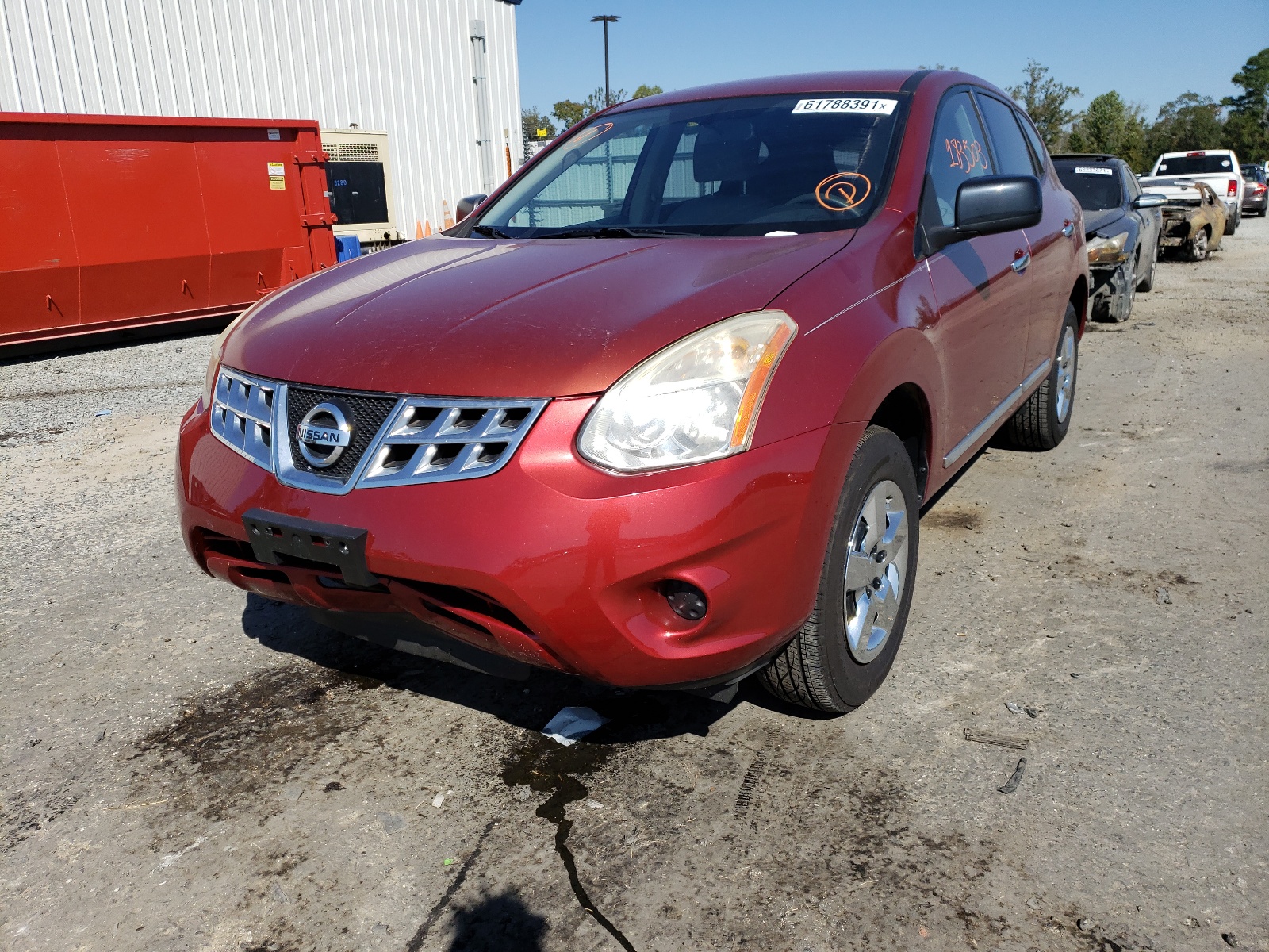 Photo 2 from auction – 2012 NISSAN ROGUE S with VIN JN8AS5MV6CW367606