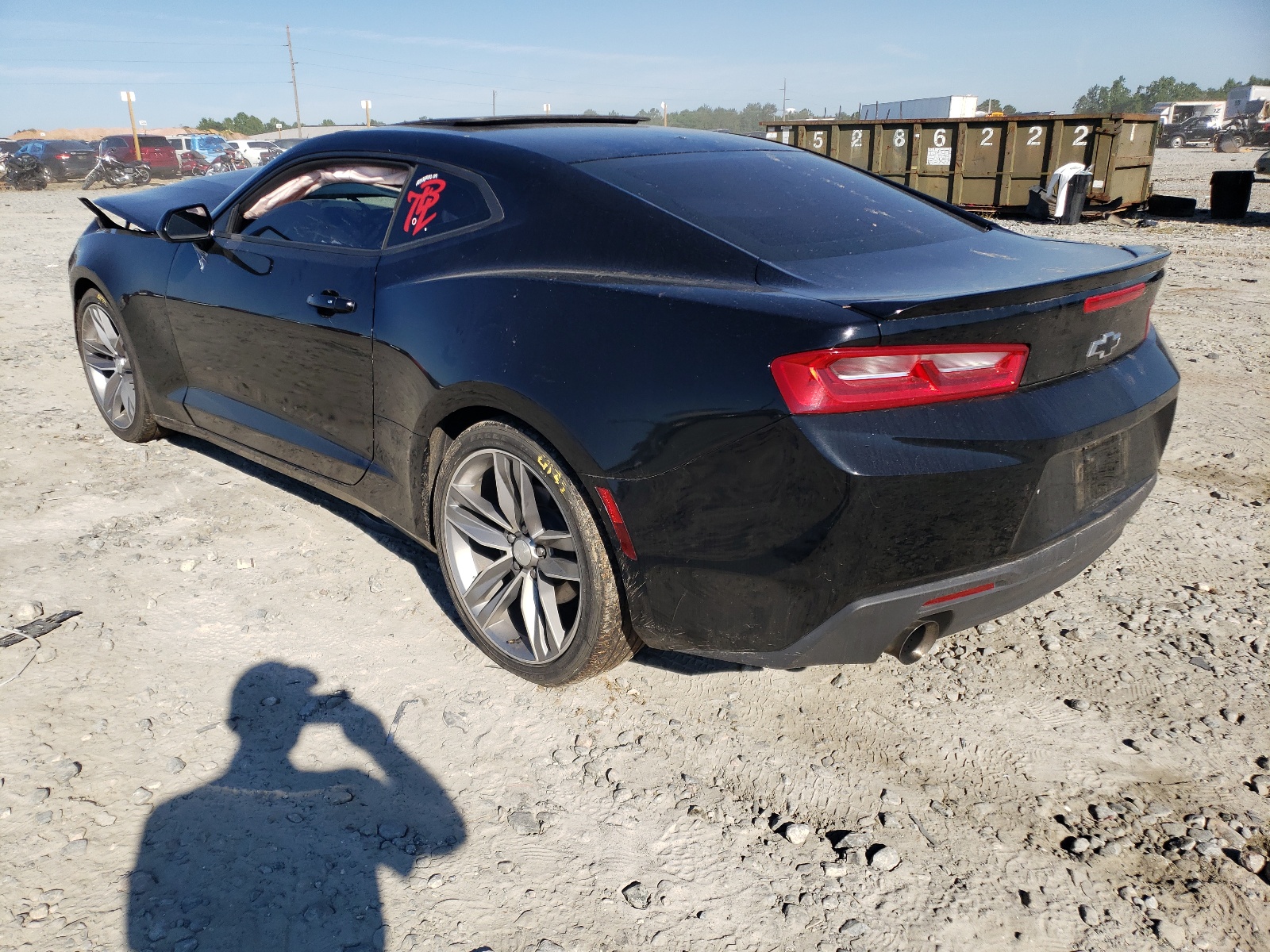 Photo 3 from auction – 2017 CHEVROLET CAMARO LT with VIN 1G1FB1RS7H0200800