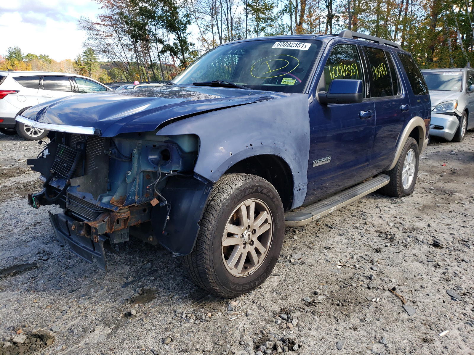 Photo 2 from auction – 2008 FORD EXPLORER E with VIN 1FMEU74E98UA38884