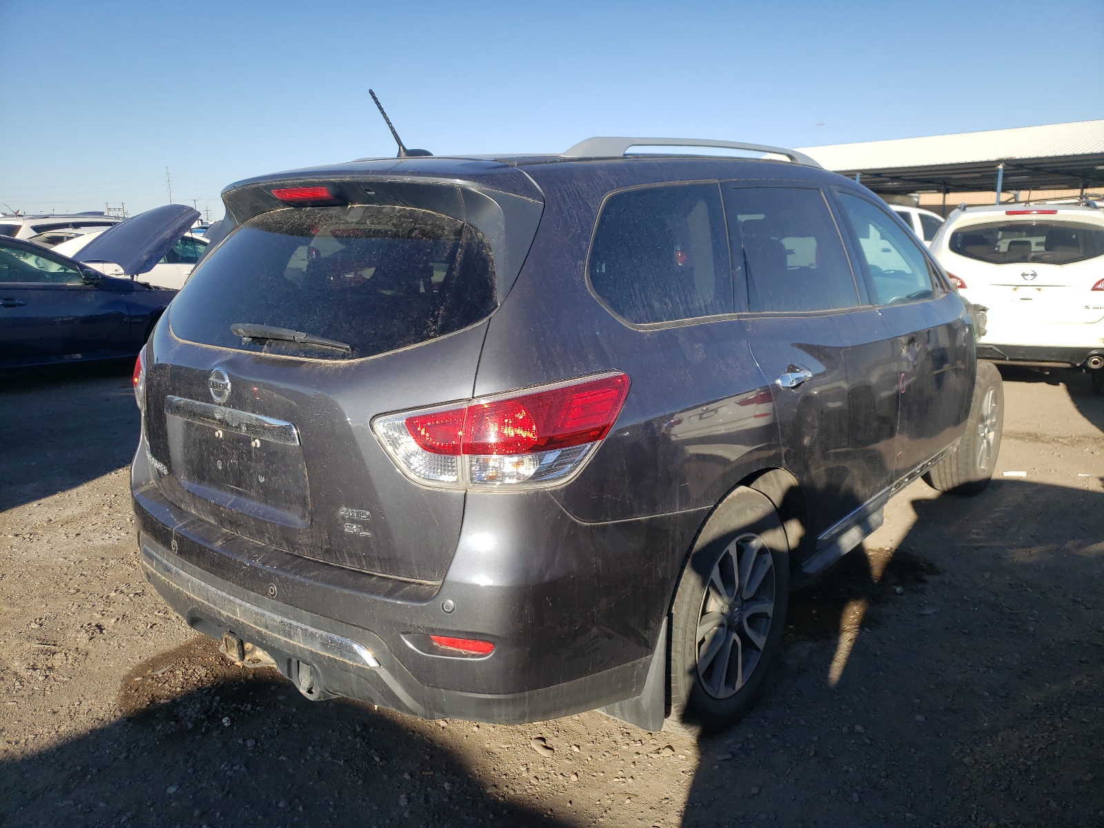 Photo 4 from auction – 2013 NISSAN PATHFINDER with VIN 5N1AR2MM6DC629782