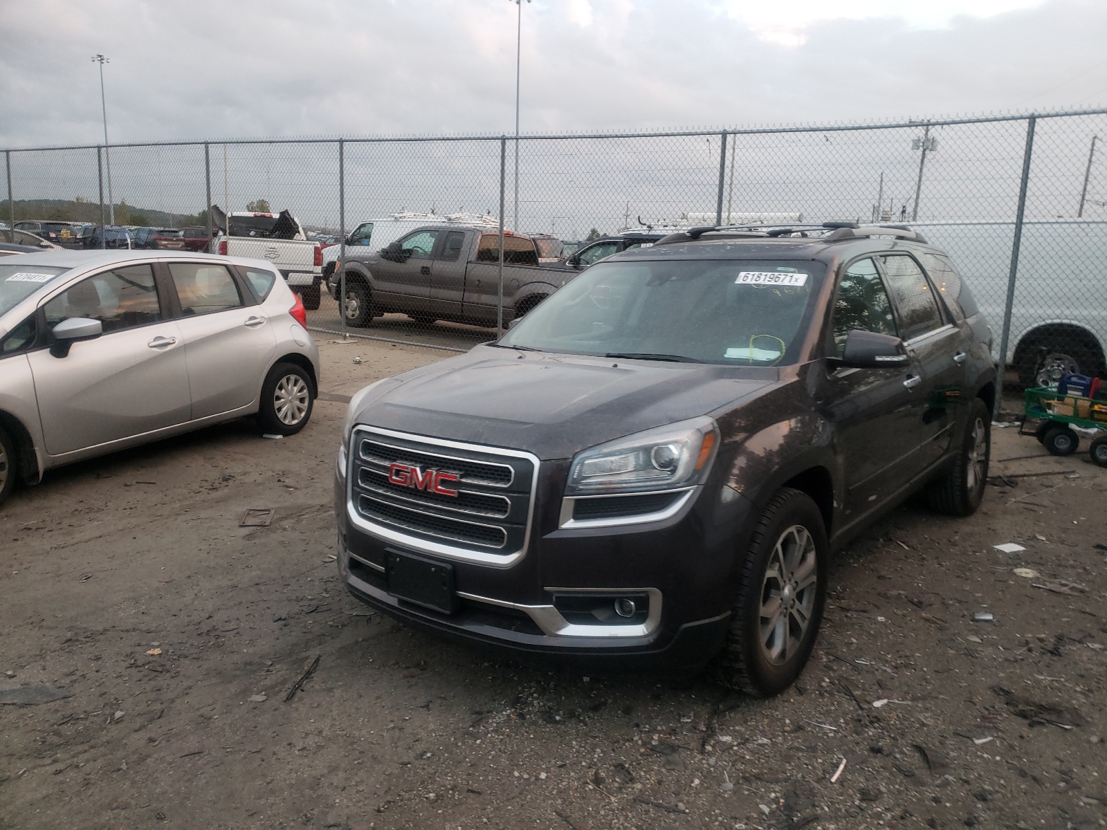 Photo 2 from auction – 2016 GMC ACADIA SLT with VIN 1GKKVRKD7GJ191309
