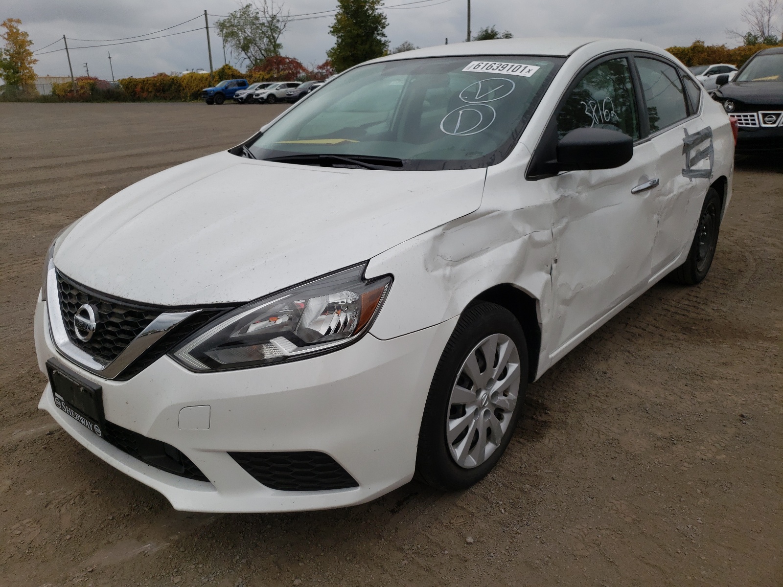Photo 2 from auction – 2018 NISSAN SENTRA S with VIN 3N1AB7AP1JY228781
