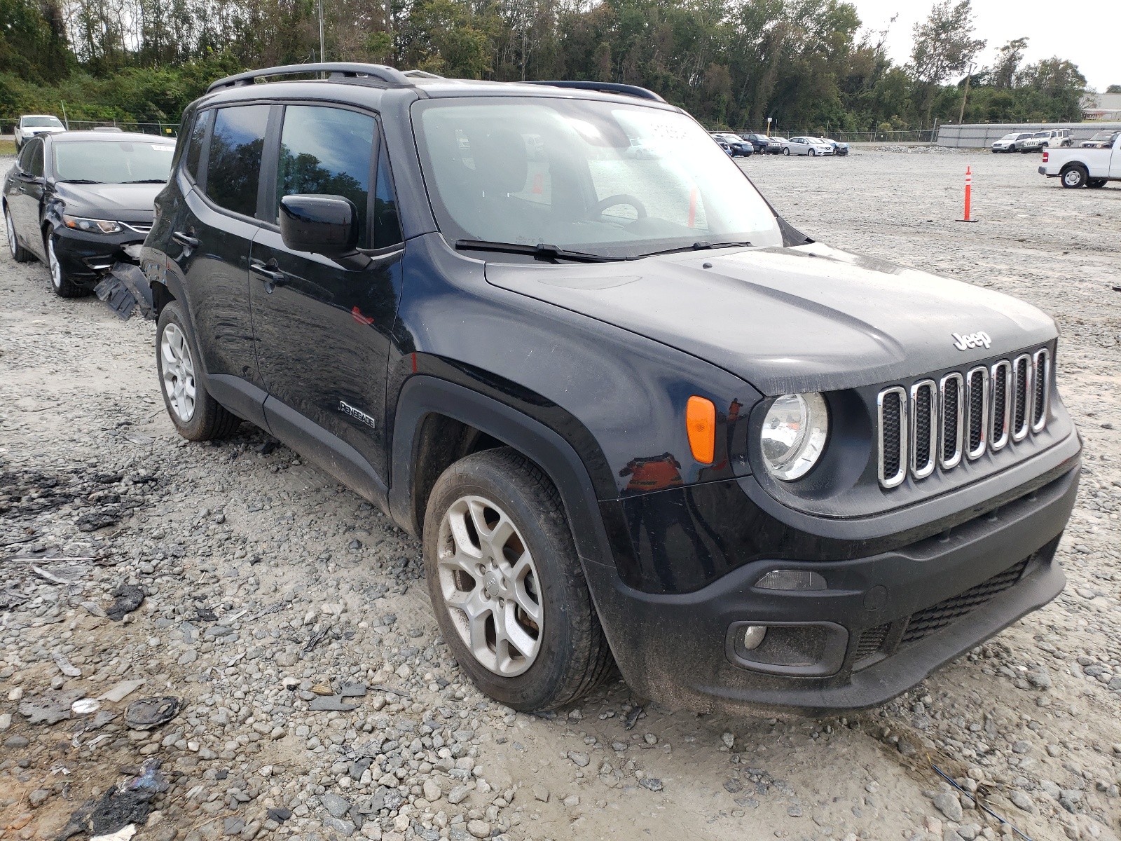 Photo 1 from auction – 2018 JEEP RENEGADE L with VIN ZACCJABB9JPJ32536