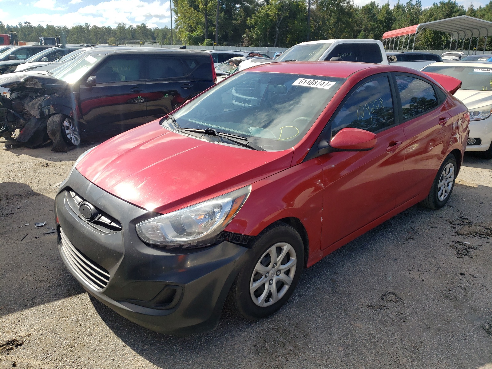 Photo 2 from auction – 2014 HYUNDAI ACCENT GLS with VIN KMHCT4AE5EU720136