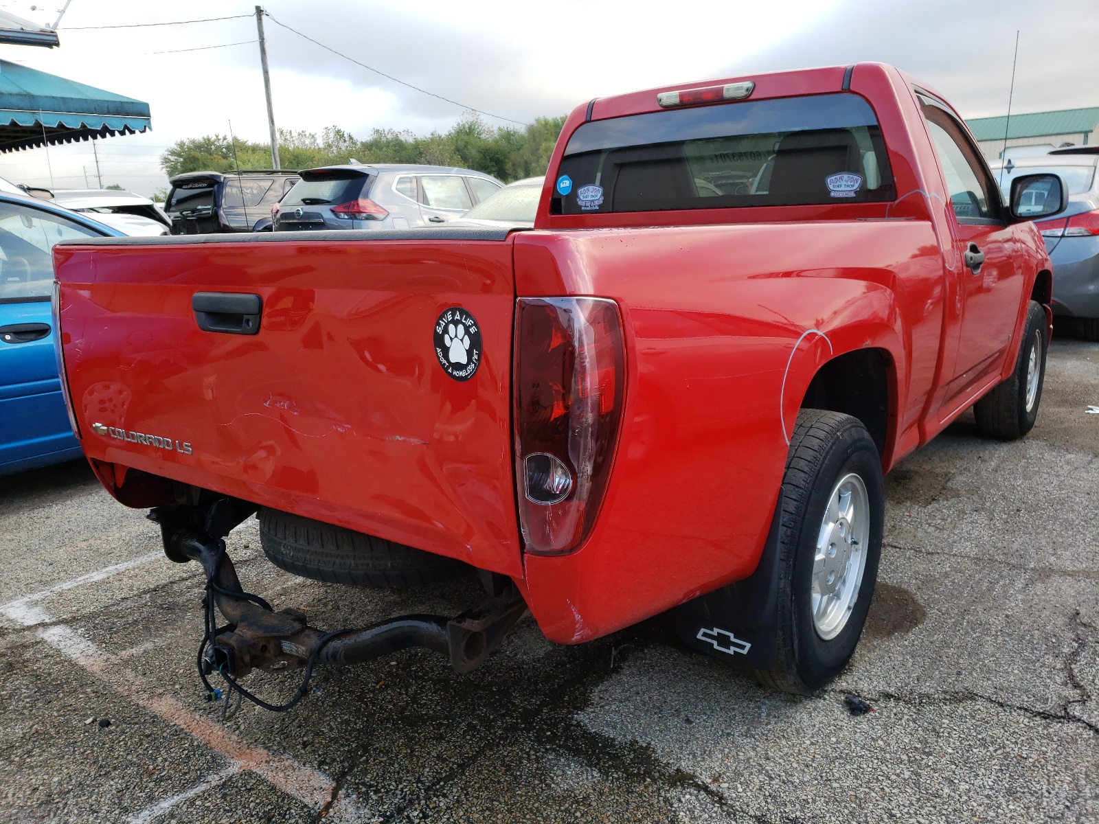 Photo 4 from auction – 2007 CHEVROLET COLORADO with VIN 1GCCS149678171238