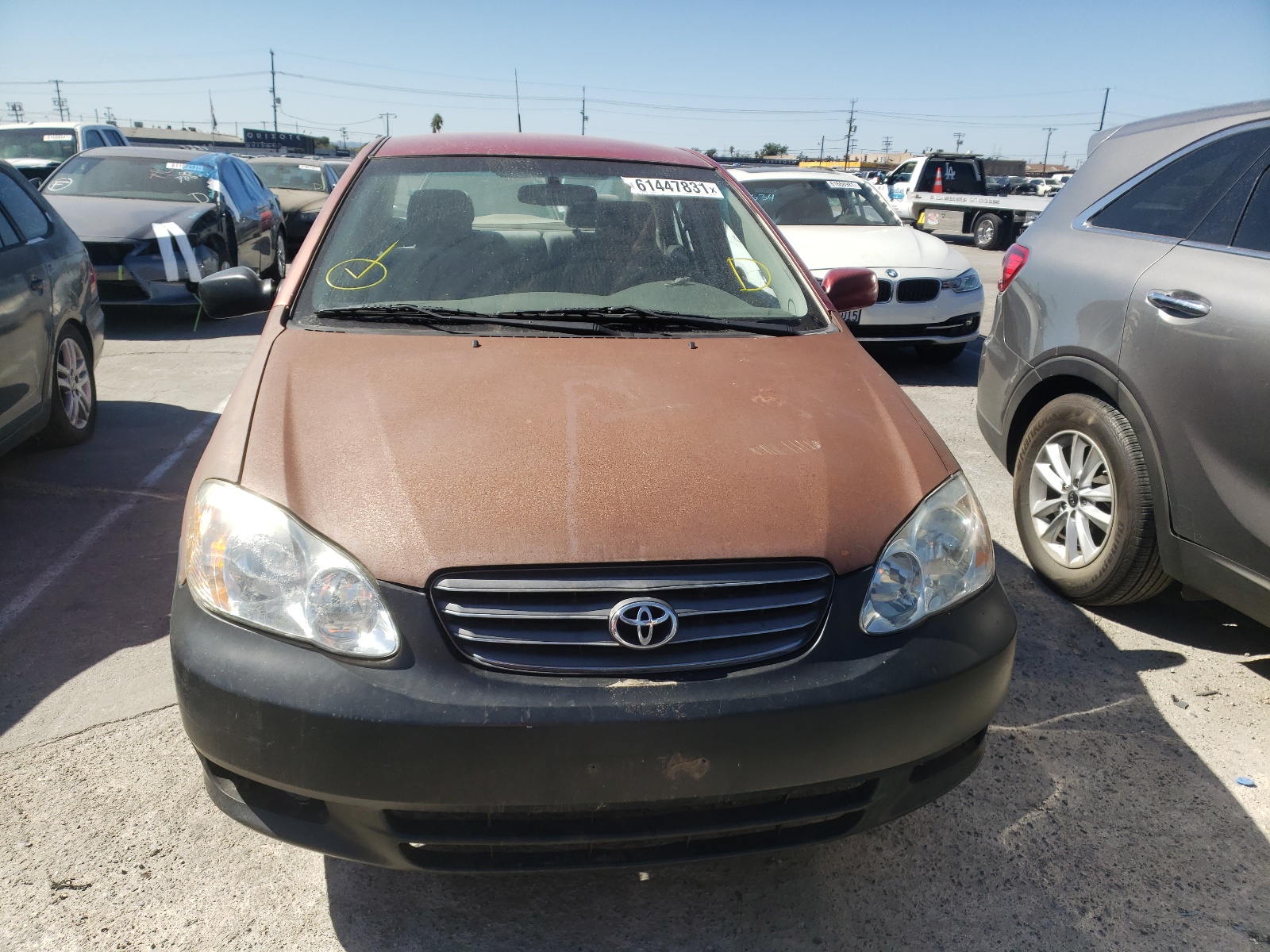 Photo 9 from auction – 2003 TOYOTA COROLLA CE with VIN 1NXBR32E63Z049298