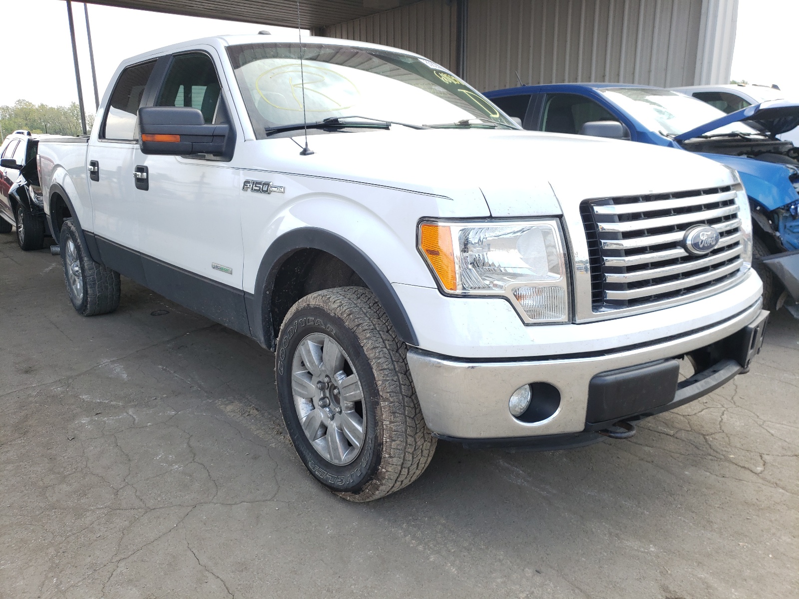 FORD F150 SUPER 2011 with VIN 1FTFW1ETXBFD25160 - Photo from auction