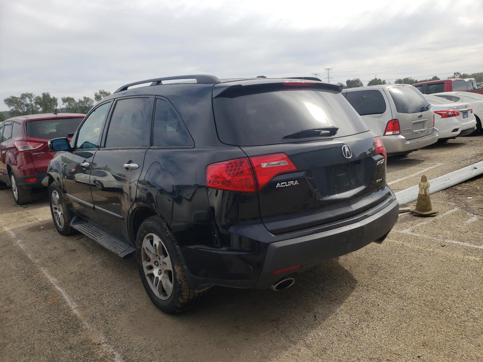 Photo 3 from auction – 2008 ACURA MDX TECHNO with VIN 2HNYD28488H523939