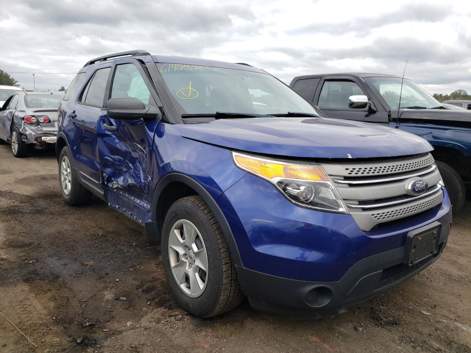 FORD EXPLORER 2013 with VIN 1FM5K8B86DGB02350 - Photo from auction