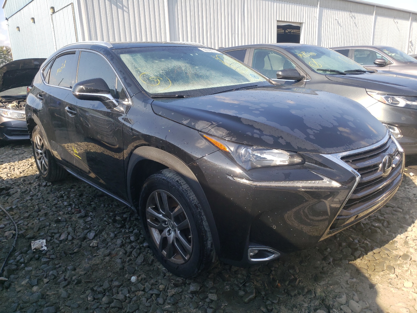 LEXUS NX 200T 2015 with VIN JTJYARBZ8F2010916 - Photo from auction