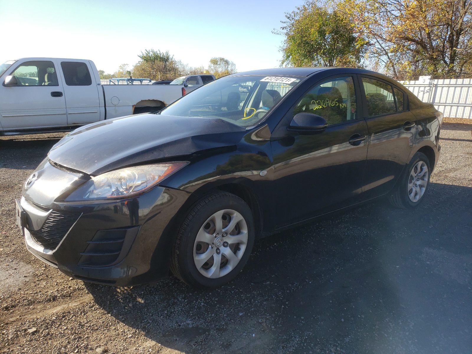 Photo 2 from auction – 2010 MAZDA 3 I with VIN JM1BL1SF1A1122157