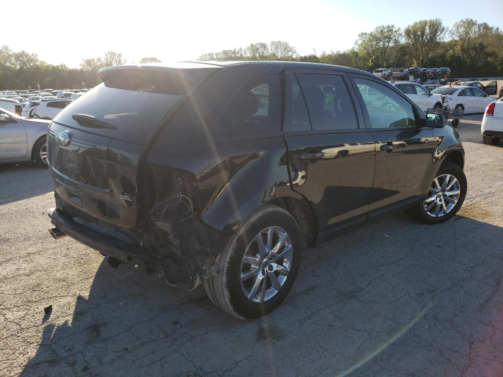 Photo 4 from auction – 2014 FORD EDGE SEL with VIN 2FMDK3JC3EBB74376