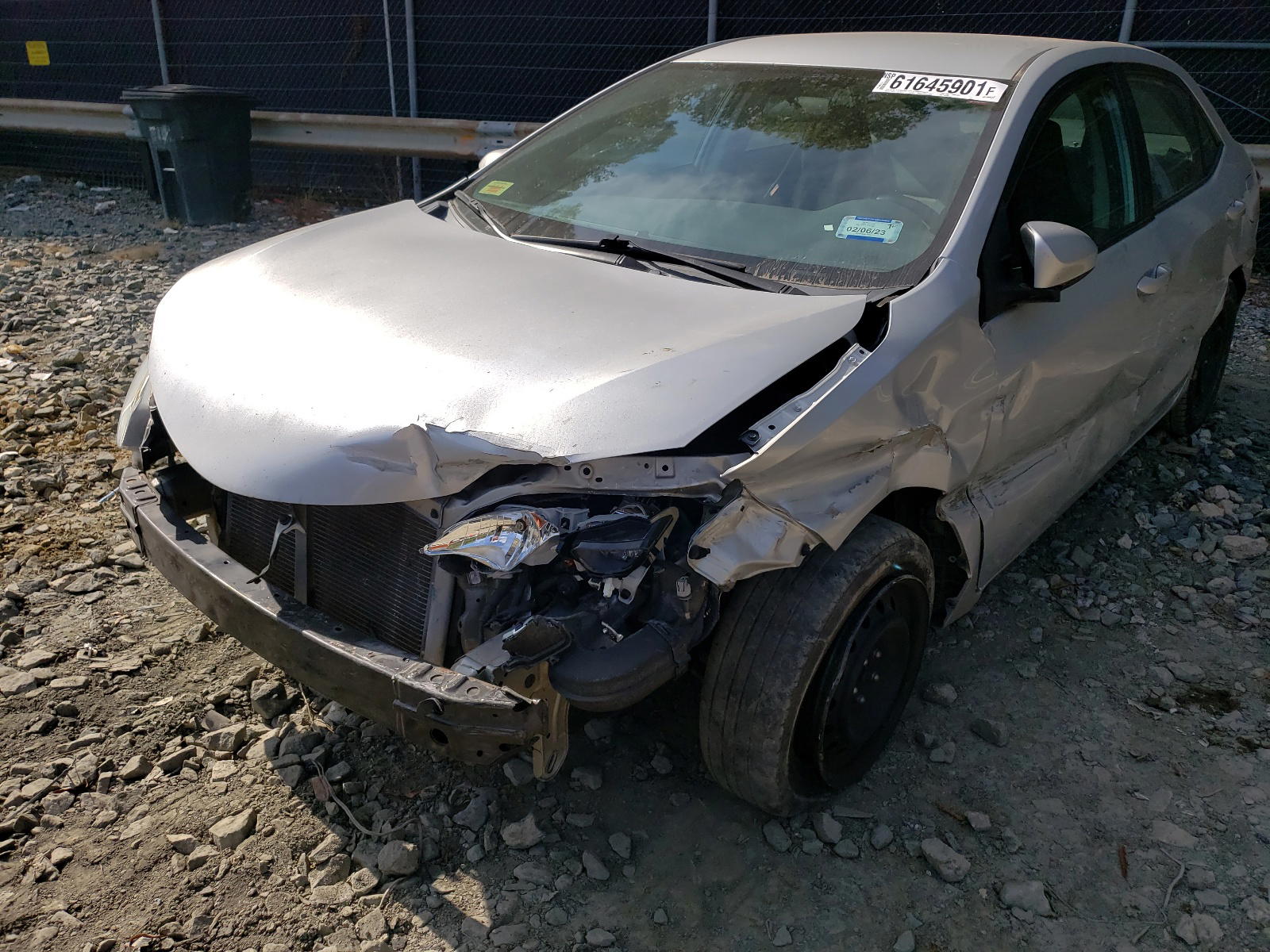 Photo 9 from auction – 2014 TOYOTA COROLLA L with VIN 5YFBURHEXEP141480