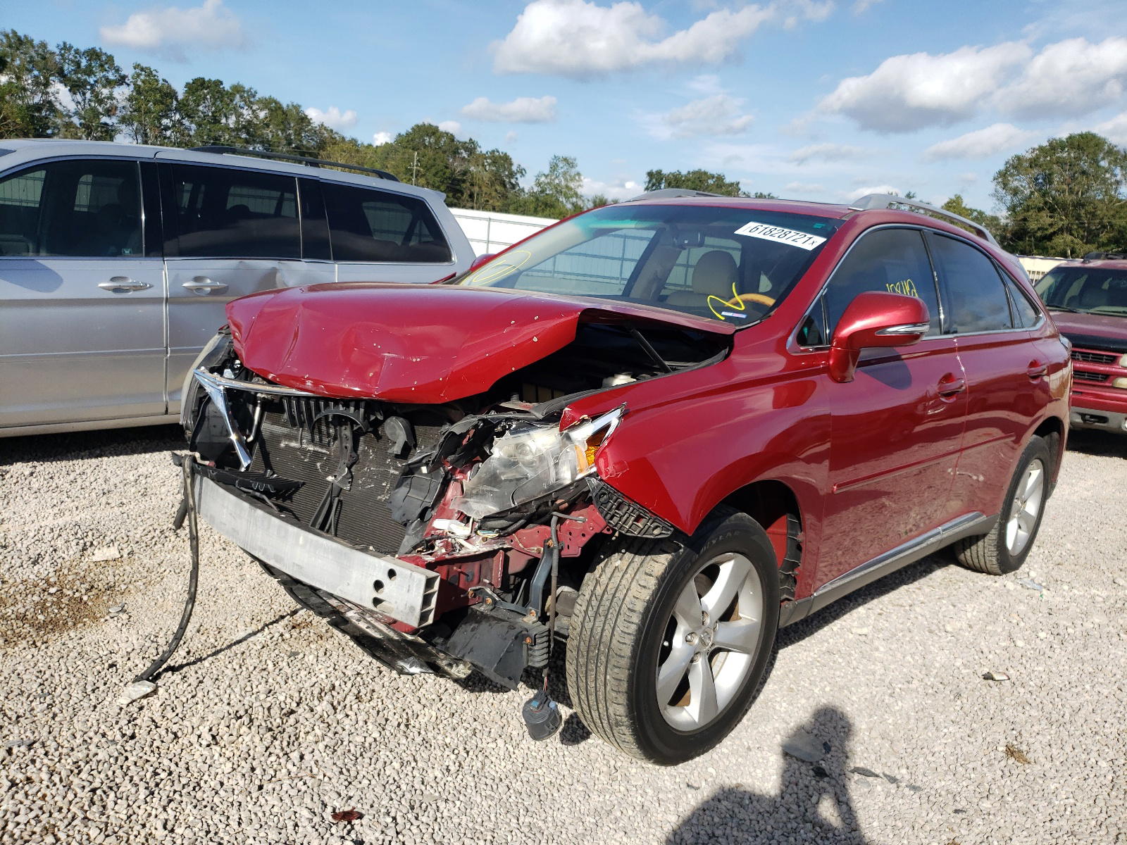Photo 2 from auction – 2010 LEXUS RX 350 with VIN 2T2BK1BA7AC053439