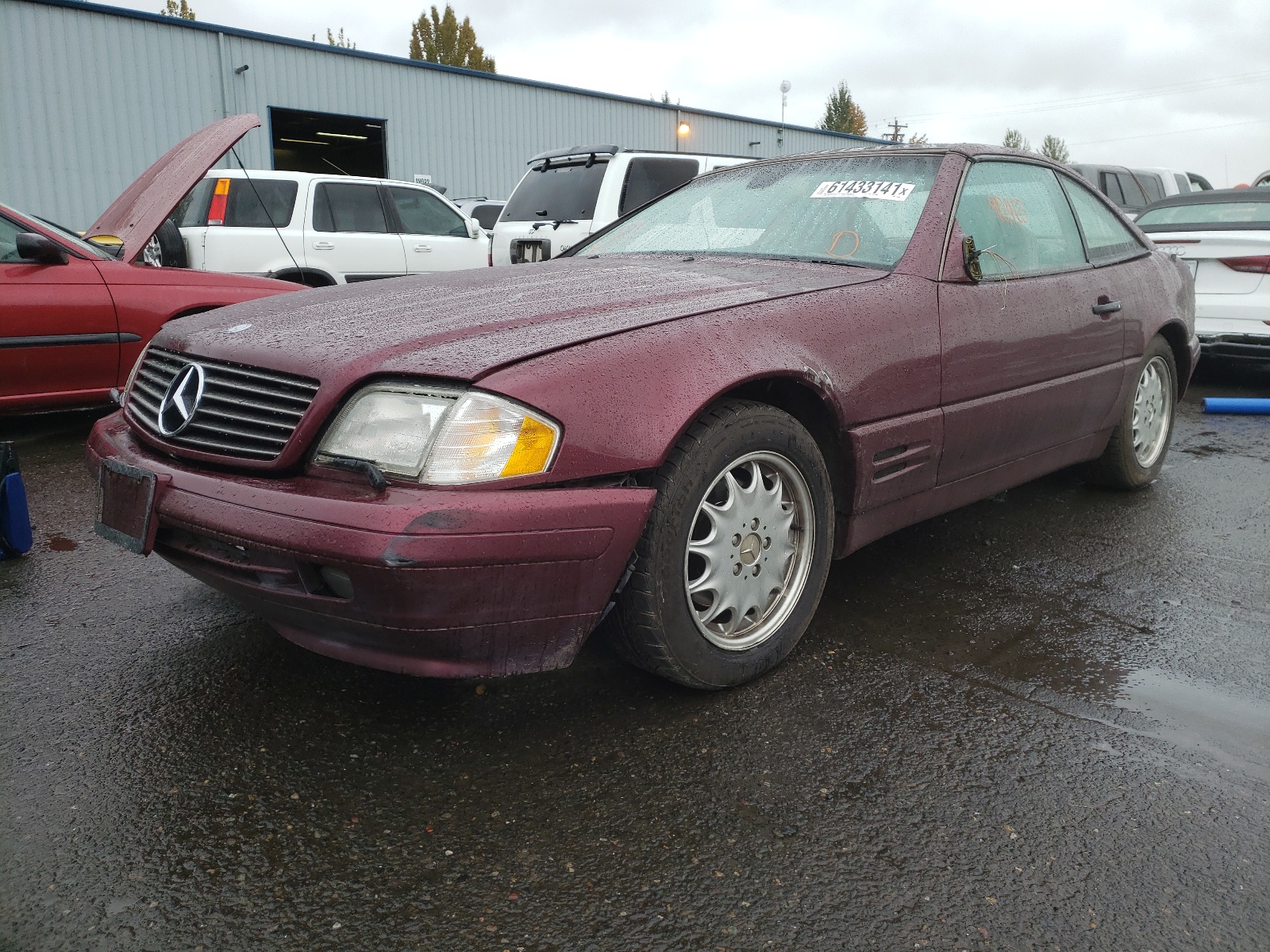 Photo 2 from auction – 1997 MERCEDES-BENZ SL 500 with VIN WDBFA67F8VF148582