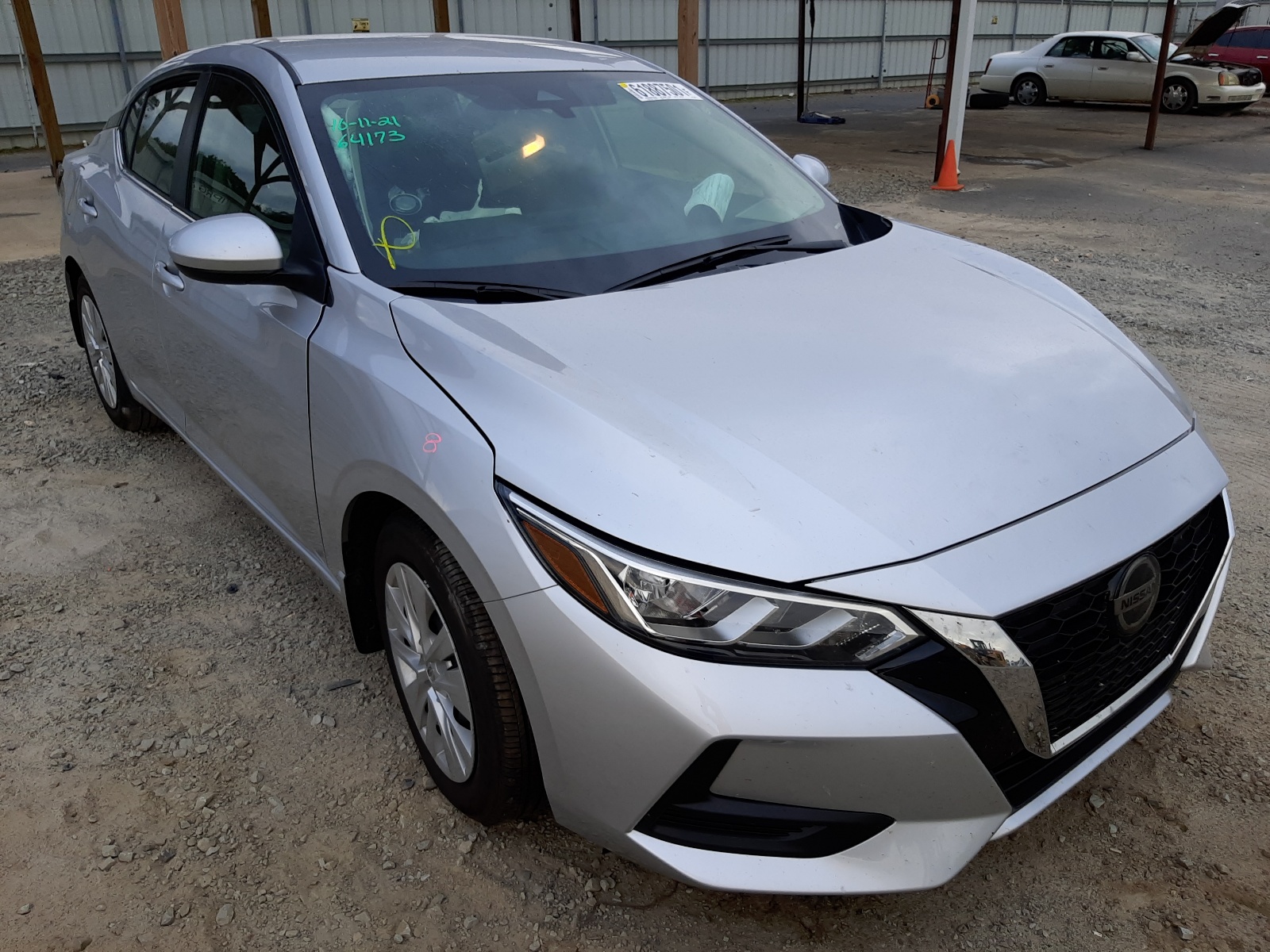 Photo 1 from auction – 2021 NISSAN SENTRA S with VIN 3N1AB8BV6MY256681