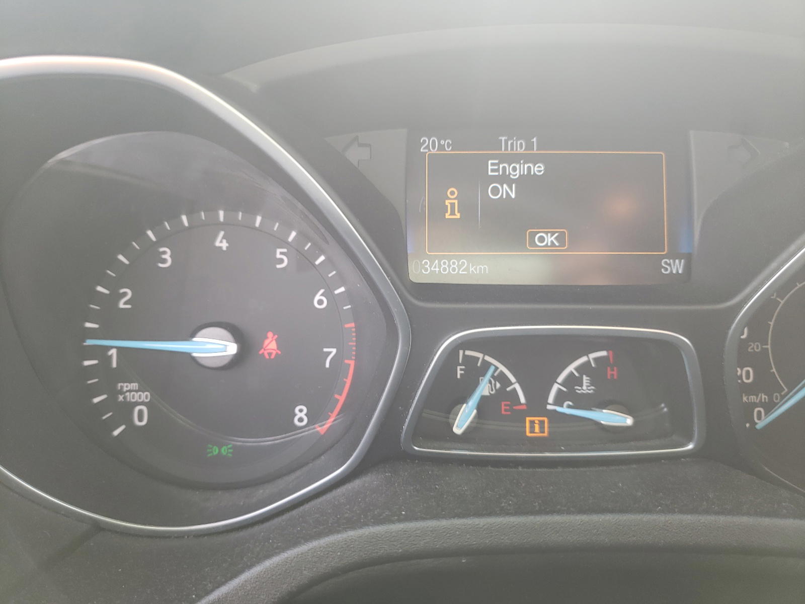Photo 8 from auction – 2015 FORD FOCUS SE with VIN 1FADP3K25FL330677