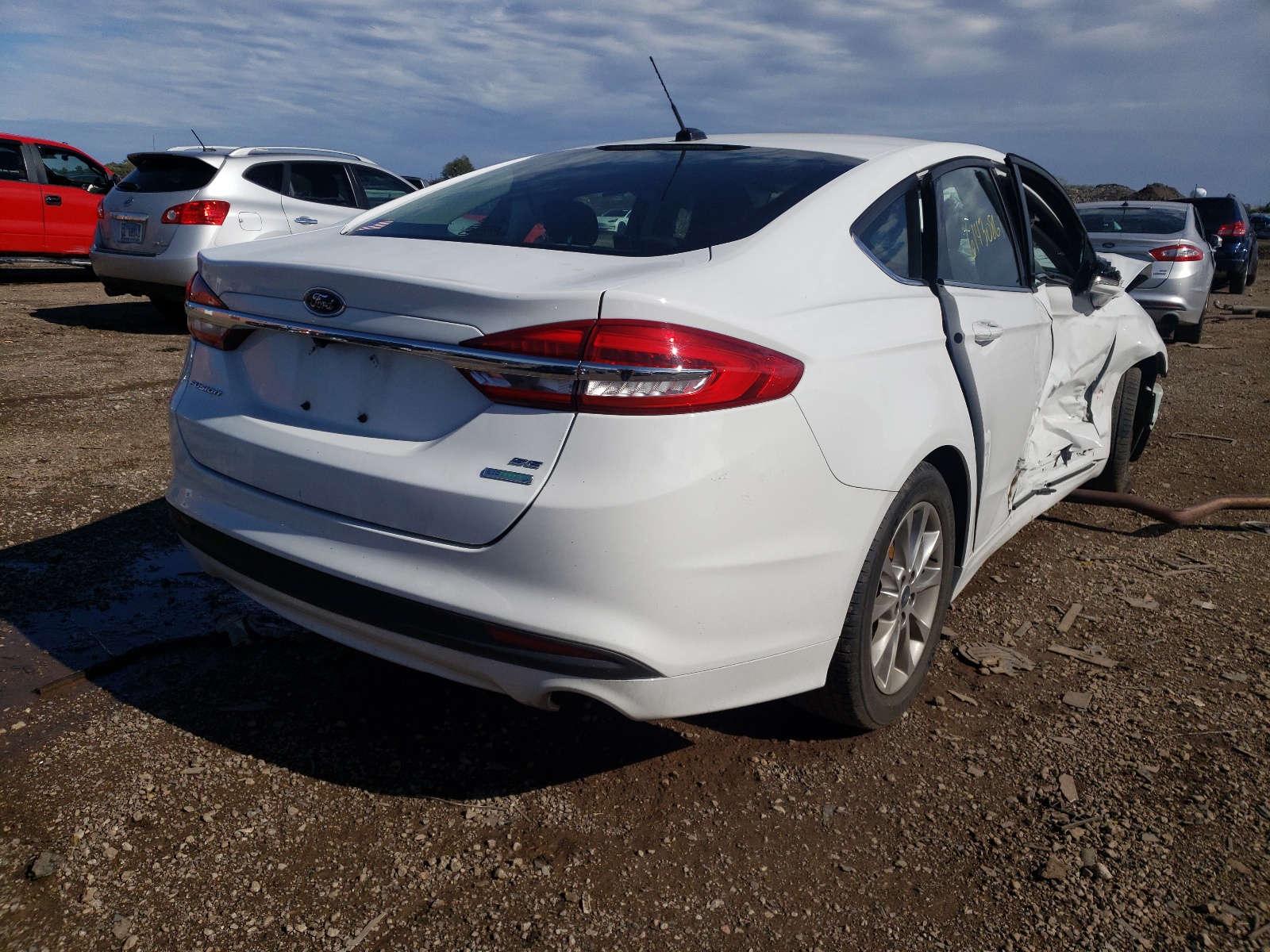 Photo 4 from auction – 2017 FORD FUSION SE with VIN 3FA6P0HD8HR271340