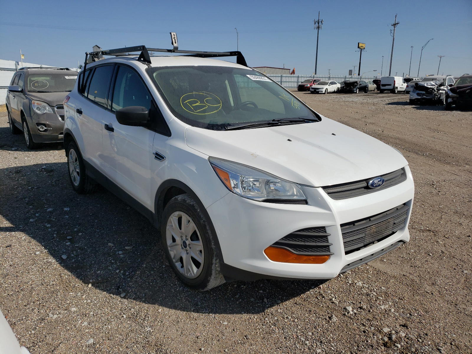 FORD ESCAPE S 2016 with VIN 1FMCU0F74GUC83989 - Photo from auction