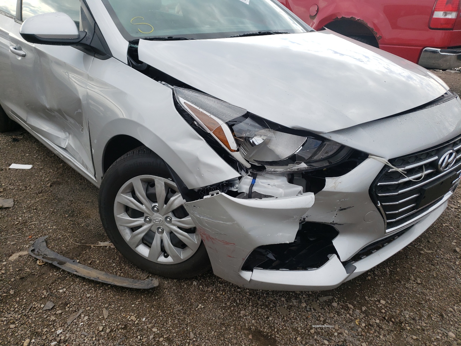 Photo 9 from auction – 2021 HYUNDAI ACCENT SE with VIN 3KPC24A65ME153472